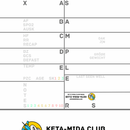 KMC Hosenblock "Rettungsdienst" 25 Blatt | 10er-Pack