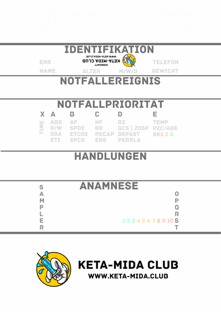 KMC Dokumentationshilfe "SINNHAFT" 25 Blatt | 10er-Pack